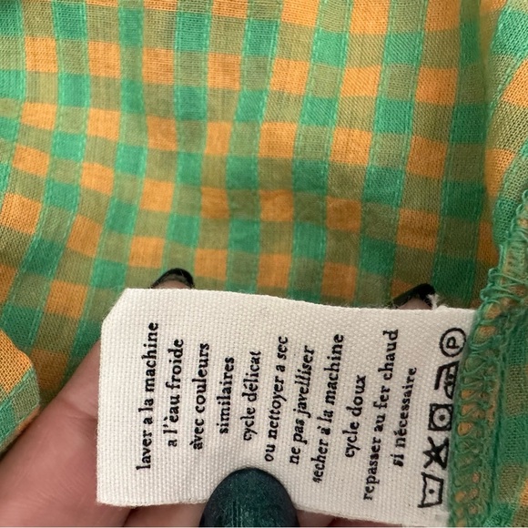 Ace & Jig Lizzie Top Cotton Pullover In Cantaloupe Mixed Print NWT - Picture 8 of 11